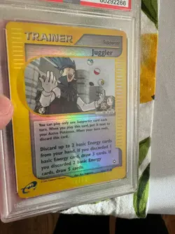 2003 Pokemon - Juggler Reverse Holo - Aquapolis 126/147 - E Series - PSA 9 MINT! - Image 5