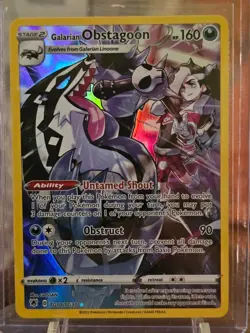 Galarian Obstagoon TG10/TG30 Swsh10: Astral Radiance Holo Pokemon TCG - Image 1