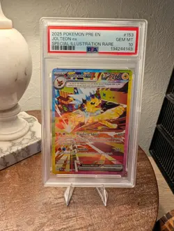 Jolteon EX PSA 10 Special Illustration Rare Prismatic Evolutions #153 POKEMON - Image 1