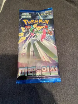 Pokemon Card Future Flash sv4M NEW SEALED Korean Booster Pack - Image 1