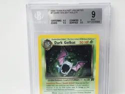 POKEMON ROCKET DARK GOLBAT HOLO #7 BGS 9 VERY NICE!!!!!! - Image 3