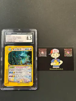 CGC 8.5 Crystal Kingdra Wind from the Sea 1st Edition 089/087 Pokemon Karte - Image 1