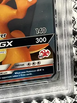 PSA 9 Pokemon Charizard GX Battle Academy #60 Stamp Holo - Free Fast Shipping - Image 2