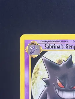 Pokemon TCG Sabrina's Gengar Gym Challenge 29/132 1st Edition Rare Card - Image 4