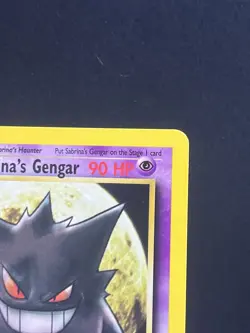 Pokemon TCG Sabrina's Gengar Gym Challenge 29/132 1st Edition Rare Card - Image 5