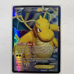Dragonite EX 108/111 Full Art Holo Rare XY Evolutions Pokemon Card TCG 2016 NM - Image 1
