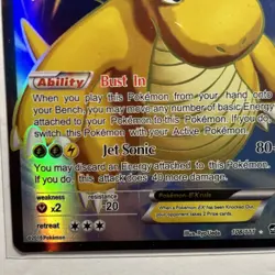 Dragonite EX 108/111 Full Art Holo Rare XY Evolutions Pokemon Card TCG 2016 NM - Image 5