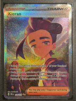 Kieran #174, Pokemon TCG, SV: Prismatic Evolutions, SIR, PSA 10 GEM MINT - Image 4