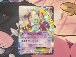Pokemon TCG: XY Promo Hoopa EX XY85 Holofoil - Moderately Played - Image 1