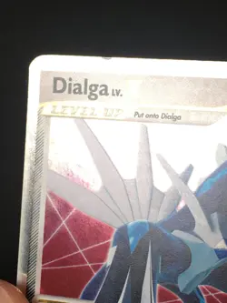 Pokemon TCG Dialga LV.X Black Star Promo Diamond and Pearl DP17 LP - Image 3