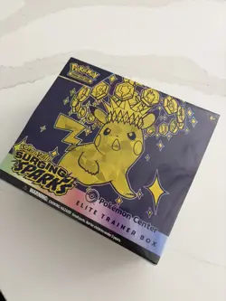 Pokemon Surging Sparks Pokemon Center - Sealed ETB - Elite Trainer Box - Image 1
