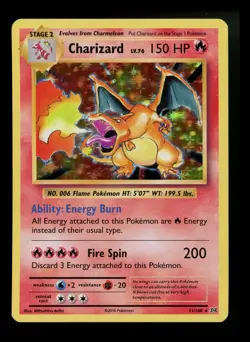 Charizard 11/108 XY Evolutions 2016 Holo Rare Pokemon Card TCG - Image 1
