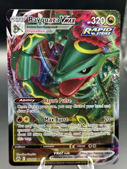 Rayquaza VMAX 102/159 Crown Zenith Ultra Rare Holo Pokemon Card NM - Image 1
