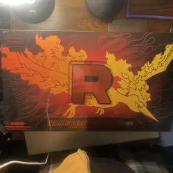 Team Rockets Moltres Ex Ultra Premium Collection Box Factory Sealed Pokemon TCG - Image 1
