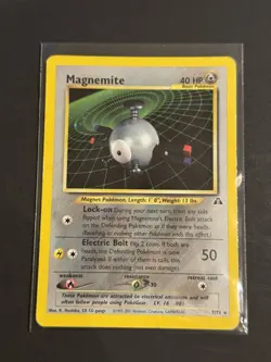Magnemite 7/75 2001 Neo Discovery Holo Pokemon TCG - Image 1