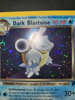 Dark Blastoise 3/82 Team Rocket Holo Rare Mint/NM Pokemon TCG Wotc - Image 3