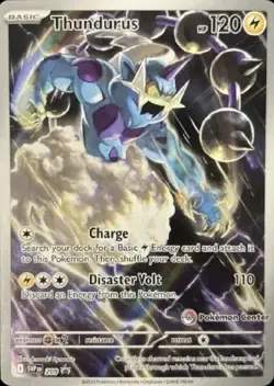 Thundurus 209 Black Bolt Pokemon Center Exclusive Promo Near Mint (NM) - Image 1