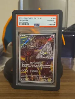 Drowzee Art Rare Japanese Pokemon SV1V PSA 10 Gem Mint 086/078 - Image 1