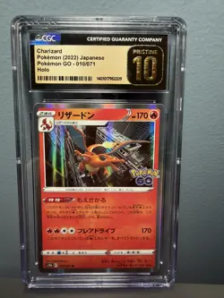 Pokemon GO (JPN) - Charizard Holo 010/071 CGC PRISTINE 10 - Japanese TCG 2022 - Image 1