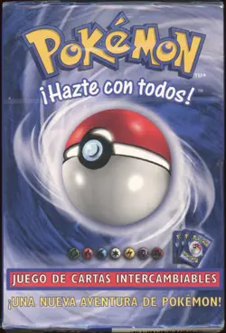 1999 Pokemon SPANISH 1st Edition Base Set Theme Deck OPENED NO CARD - Image 1