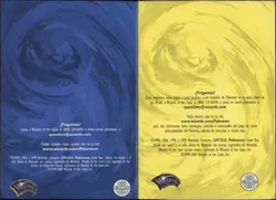 1999 Pokemon SPANISH 1st Edition Base Set Theme Deck OPENED NO CARD - Image 4