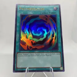 Yugioh Polymerization KC01-EN038 Ultra Rare NM 25th Anniversary Kaiba Set - Image 3