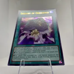 Yugioh Lullaby Of Obedience KC01-EN044 Ultra Rare 25th Anniversary Kaiba Set - Image 4