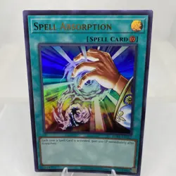 Yugioh Spell Absorption KC01-EN052 Ultra Rare 25th Anniversary Kaiba Set - Image 2