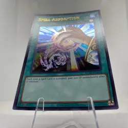 Yugioh Spell Absorption KC01-EN052 Ultra Rare 25th Anniversary Kaiba Set - Image 4