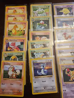 52 all vintage wotc Shadowless base set Pokemon card lot incl. Error red... - Image 3