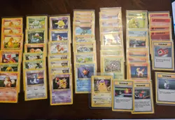 52 all vintage wotc Shadowless base set Pokemon card lot incl. Error red... - Image 4