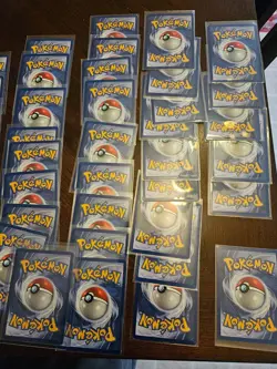 52 all vintage wotc Shadowless base set Pokemon card lot incl. Error red... - Image 5