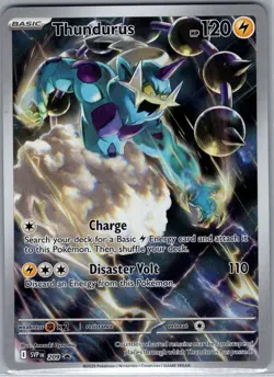 Thundurus SVP 209 SV: Scarlet & Violet Promo Cards - Pokemon Card - NM - Image 1