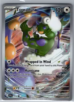 Tornadus SVP 210 SV: Scarlet & Violet Promo Cards - Pokemon Card - NM - Image 1