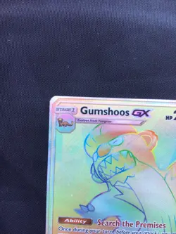 Pokemon Cards: Sun & Moon Secret Rare Full Art: Gumshoos GX 157/149 - Image 2