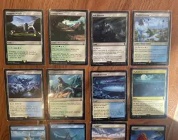Magic the Gathering Final Fantasy Land Card Lot 16 Cards NM - Image 3