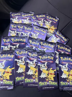 20x TRICK or TRADE Halloween SEALED Booster Packs (3 Pokemon Cards Per Pack) - Image 1
