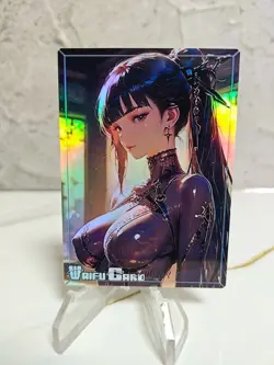 Eve Stellar Blade Trading Card Waifu Goddess Story Anime Girl holo Karte Manga - Image 1