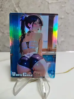 Eve Stellar Blade Trading Card Waifu Goddess Story Anime Girl holo Karte Manga - Image 1