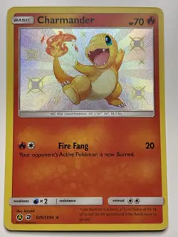 Charmander SV6/SV94 Hidden Fates: Shiny Vault Pokemon Card Near Mint - Image 1