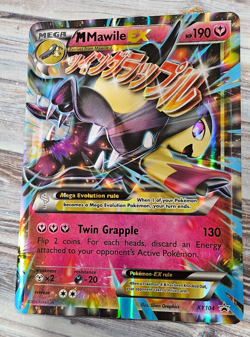 2016 Pokemon M Mawile EX XY104 JUMBO Card Holo - Image 2