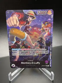 Monkey D Luffy PSA Magazine One Piece Foil Promo Card OP05-060 English - Image 1
