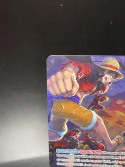 Monkey D Luffy PSA Magazine One Piece Foil Promo Card OP05-060 English - Image 2