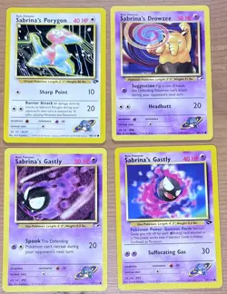 Pokemon TCG Vintage Gym Heroes 33 Card Lot - Image 4