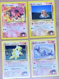 Pokemon TCG Vintage Gym Heroes 33 Card Lot - Image 5