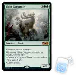 ELDER GARGAROTH Core Set 2021 M21 Magic MTG MINT CARD - Image 1
