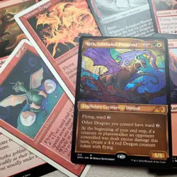Power Bracket Level 1 Beginner Custom Commander Deck DRAKES 'n' DRAGONS X-masMTG - Image 1