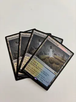 MTG Floodfarm Verge Playset (4) - Duskmourn - NM - 1 Foil + 3 Non-Foil - Image 1