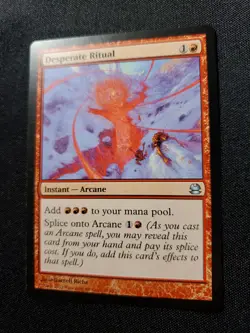 Desperate Ritual NM 110/229 Modern Masters MTG Magic the Gathering See Pics - Image 3