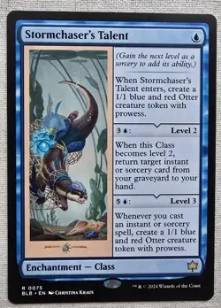 Stormchaser's Talent Regular Rare Bloomburrow Set #75 BLB MTG - Image 1